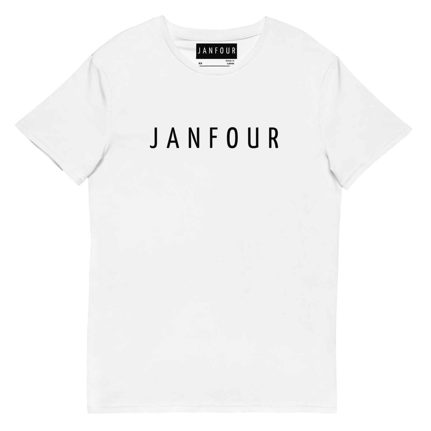 T-shirt in cotone premium con stampa uomo